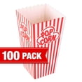 thumbnail image 2 of Recipientes para palomitas GSM Brands (paquete de 100), 1,7 L, blanco/rojo, 2 of 5
