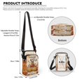 thumbnail image 6 of HELLHERO Gnome Pumpkin Fall Shoulder Bags Adjustable Strap Polyester Adult 4.33x1.97x7.09 for Casual Use, 6 of 7