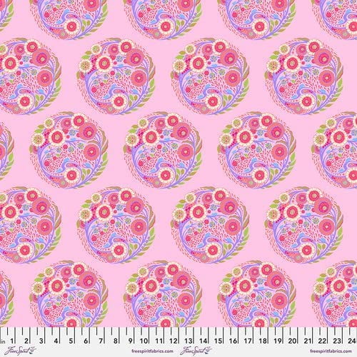 Parisville Deja Vu Fat Quarter Bundle (8 Pieces) by Tula Pink for Free Spirit 18 x 21 inches (45.72 cm x 53.34 cm) Fabric cuts DIY Quilt Fabric
