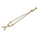 thumbnail image 1 of Pulsera Con Letra A, Pulsera Con Inicial De Letra, Color Dorado, Brillo Vibrante Para Fiesta, 1 of 7
