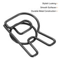 thumbnail image 4 of Unique Bargains Paper Clip Coated Letter R Shape Alphabet Clips Bookmarks, Black, 100 Count, 4 of 6