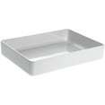 thumbnail image 3 of G.E.T. Rectangular White Melamine Pan - 16"L x 12"W x 2 1/2"H, 3 of 6