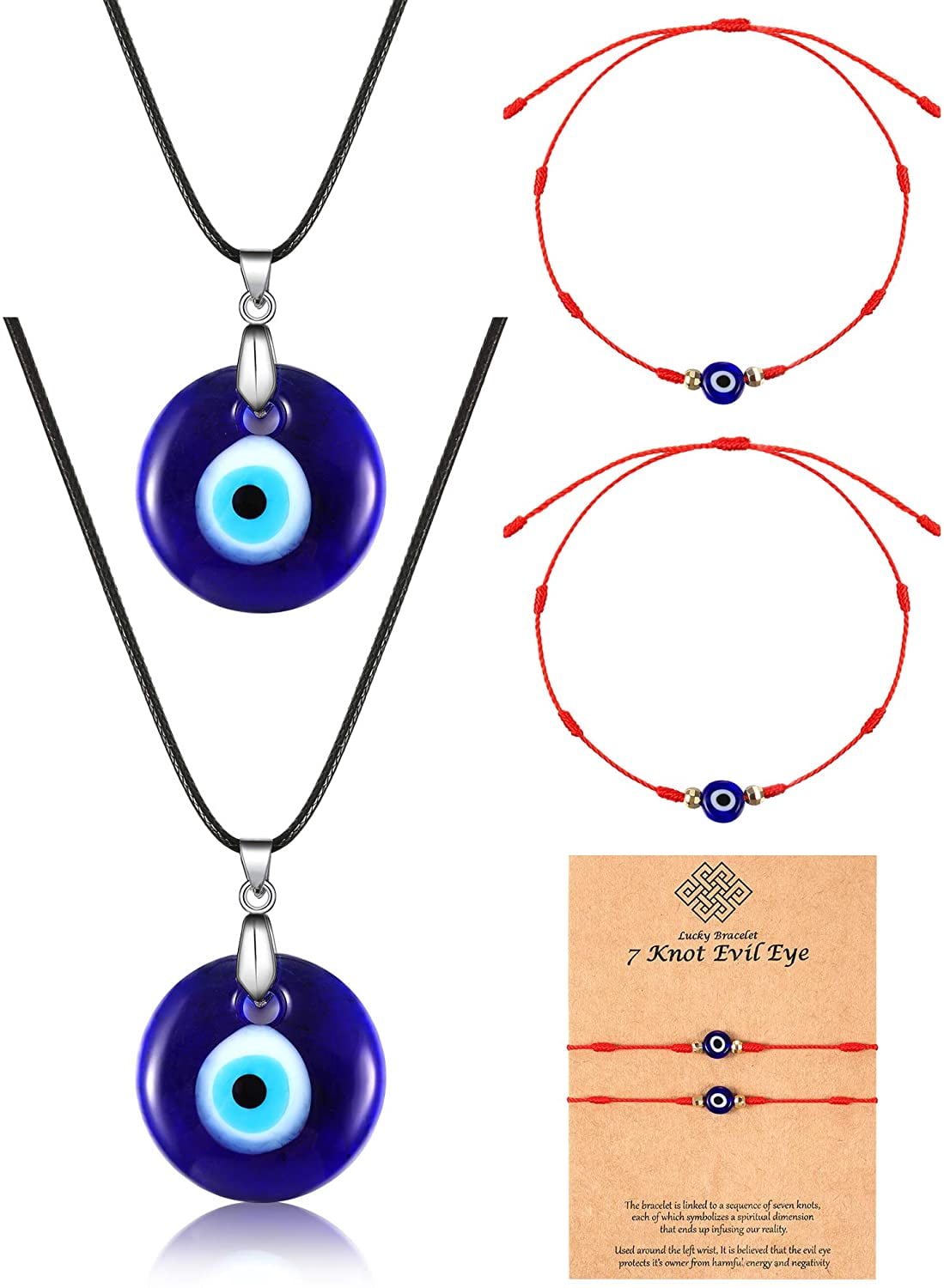 Evil Eye Pendant Necklaces Turkish 