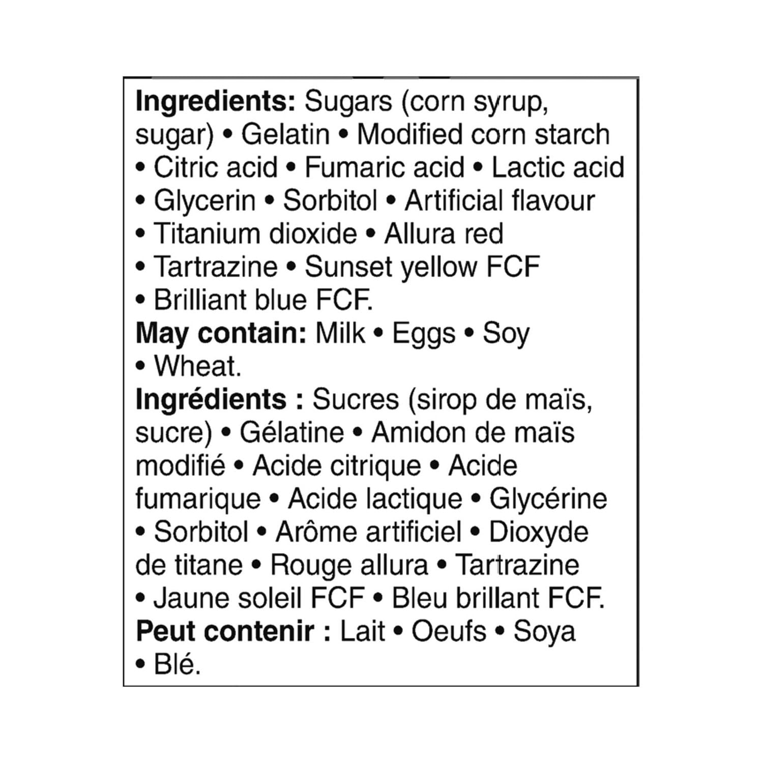 Great Value Sour Gummy Worms, 210 g