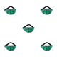 thumbnail image 2 of Sonducket Bolsa multifuncional de PU para viajeros Riñoneras con numerosos bolsillos para todas las necesidades verde oscuro Type2 NO2, 2 of 6