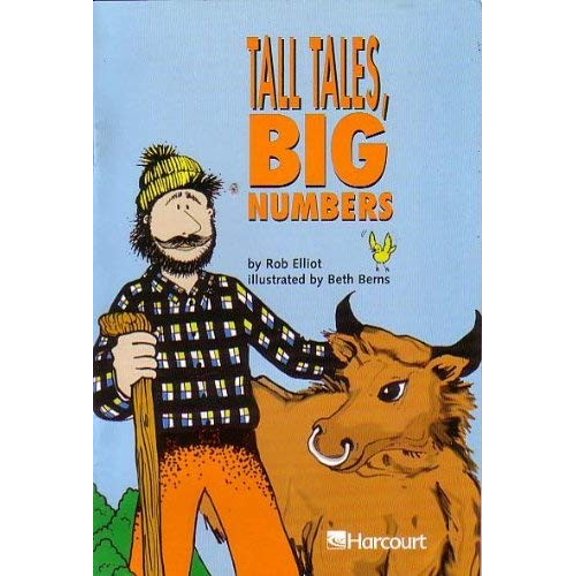 Pre-Owned Harcourt School Publishers Trophies: Below Level Individual Reader Grade 4 Tall Tales, Big Num