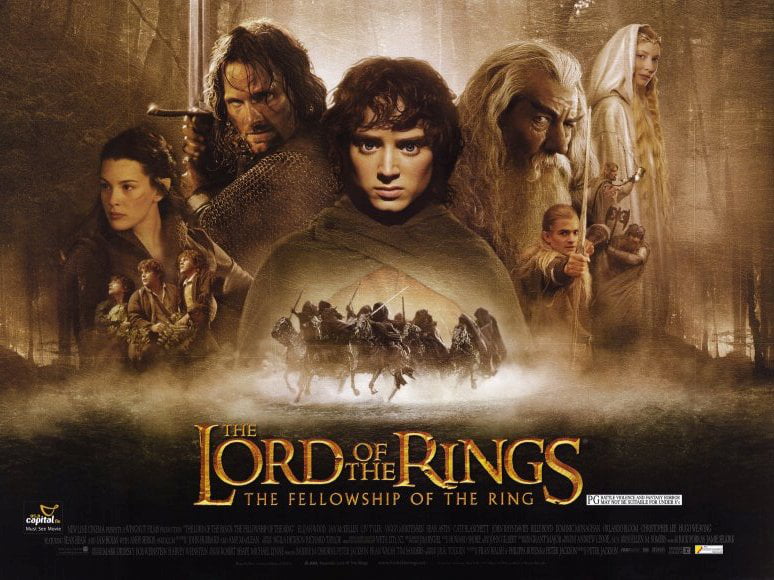Lord of the Rings One Sheet Film Cinema Poster 11x17 NEW 