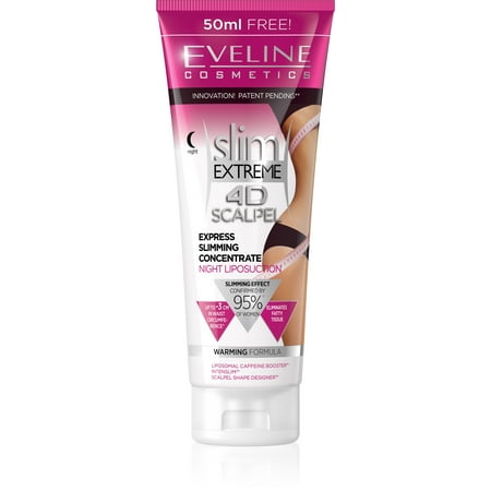 07 Cream - Eveline Cosmetics Slim Extreme 4D SCALPEL Express Slimming Concentrate Night Liposuction Cream