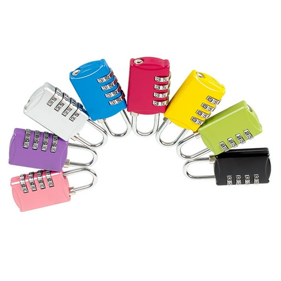 BESTYASH Pink 4- Combination Lock Tsa Approved for Luggage and Security