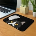 thumbnail image 5 of WIRESTER 8.66x7.08 in Rectangle Mouse Pad with Non-Slip Rubber Base for Computers, Laptop, Office & Home - Animal Moustached Tuxedo Cat, 5 of 5