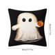 thumbnail image 3 of Funda de Almohada de Halloween, Funda de Almohada Desmontable, Funda de Almohada de Calabaza y Fantasma, Funda de Cojín Decorativa, 3 of 6