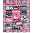 thumbnail image 2 of Nurse Theme Blanket Nurse Gifts for Women, Nurses Week, Birthday, Christmas, Soft Warm Throw Blanket for Bed Couch 50"x60", 2 of 6