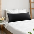 thumbnail image 2 of Unique Bargains Cotton Body Pillowcase Breathable Envelope Black 20"x72", 2 of 8