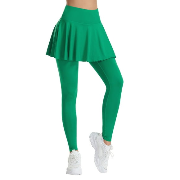 TJAZFJPA Workout Running Leggings Womens Yoga Pants Pockets High Waist Workout Sport Skirt Pants Casual Trousers Flared Yoga Pants for Women Petite Flare Yoga Pants Set Tall
