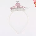 thumbnail image 6 of Meidiya Birthday Crowns for Women,Princess Rhinestone Birthday Girl Headband Birthday Gifts for Women, Sweet Happy Birthday Accessories, 6 of 8