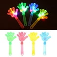 thumbnail image 3 of WINDLAND 10 Pieces Glow Stick Hand Clappers Light up LED Clap Toy Night Event Accessory, 3 of 10
