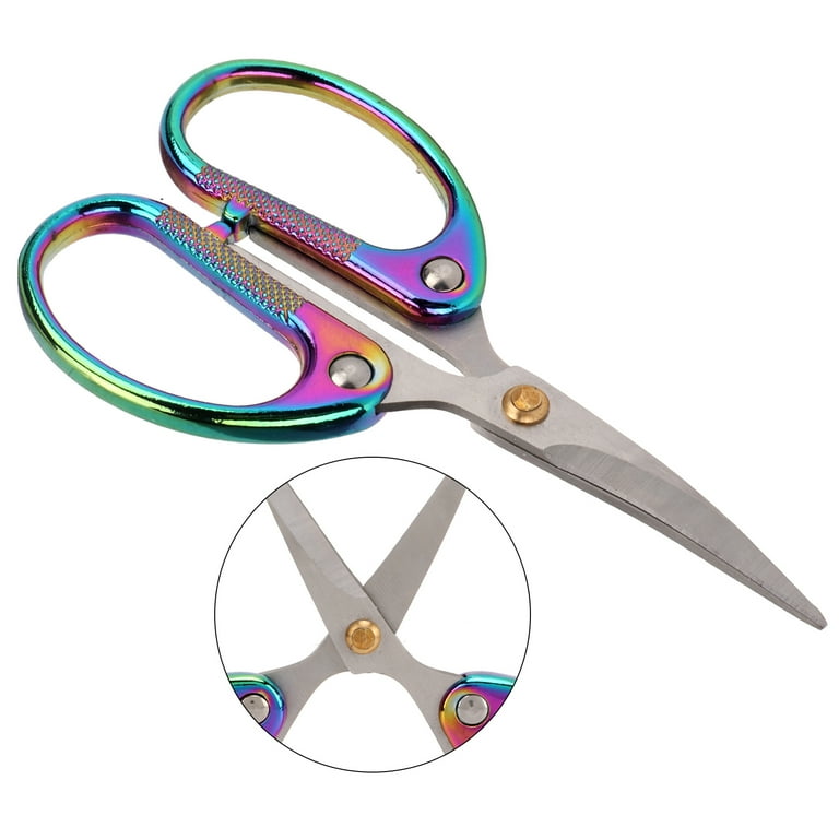 Craft Scissors, Classic Design Crochet Scissors For Crafts For DIY For  Sewing Colorful 