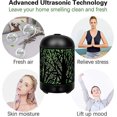 thumbnail image 3 of difusor Huiles Essentielles Electrique 100 Ml Diffuseur Huiles Aromathrapie En Mtal Whisper Silencieux Brume Humidificateurs Avec 7 Lumires Coul, 3 of 5