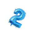 thumbnail image 3 of Globos de aluminio digitales de 16 pulgadas para feliz cumpleaños, figuras de globos con número de oro rosa de aire, decoraciones para fiesta Kits de decoración para fiestas color de la cesta dos Injueey HA002665-42, 3 of 6