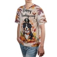 thumbnail image 4 of Happy Thanksgiving Bernese Mountain Dog Welcome Thankful Fall Autumn Pumpkin All Over Print 3D Shirt Unisex Merch Berner Lover Gifts - 02021, 4 of 6