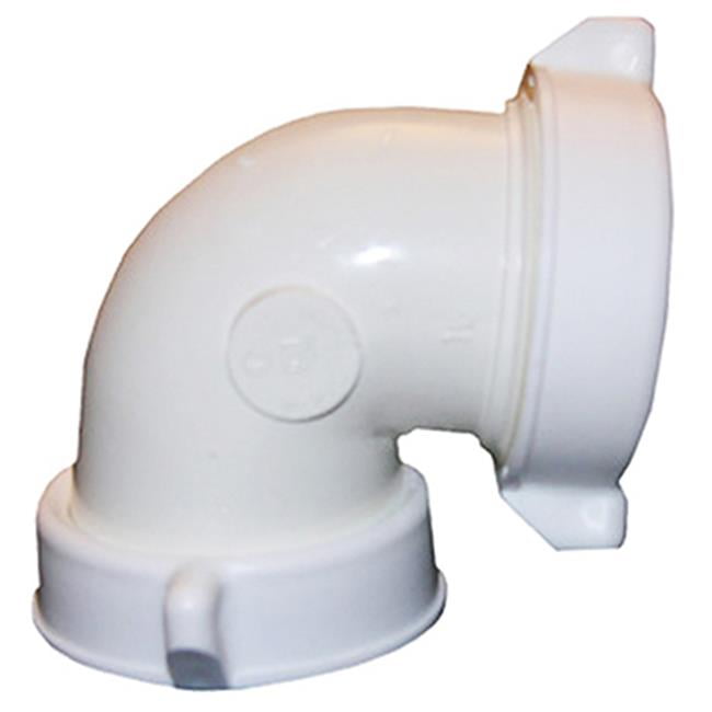 Larsen Supply 034263 90 Degree Drain Elbow 1.5 in. Pack of 6