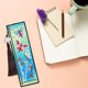 thumbnail image 4 of 2x diamante pintura marcapáginas DIY especial taladro Animal flor borla regalo manualidades Likrtyny Arte deco, 4 of 9