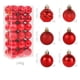 thumbnail image 3 of Xihbxyly Oferta Del Dia Bolas Navideñas Juego de Bolas de Plástico Galvanizado Bolas Colgantes para Árbol de Navidad Ambiente Festivo Accesorios Navideños Decoraciones, 3 of 6
