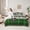 Green Moose, variant on Homewish Magic Moose Deer Twin Bedding Sets 7-Piece, Woodland Wildlife Bedding Comforter Set, Rustic Adventure Reversible Sheet Sets, Microfiber Bedroom Decor