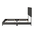 thumbnail image 5 of Skyline Decor Upholstered Linen Platform Bed, 5 of 5