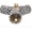 Gray Star, variant on Large Tunnel Bed Under Christmas Tree with Balls, Small Cushion and Flexible Design- 10 inch Diameter, 3 ft Length- for Cats, and Small Dogs, Rainbow Wave Color