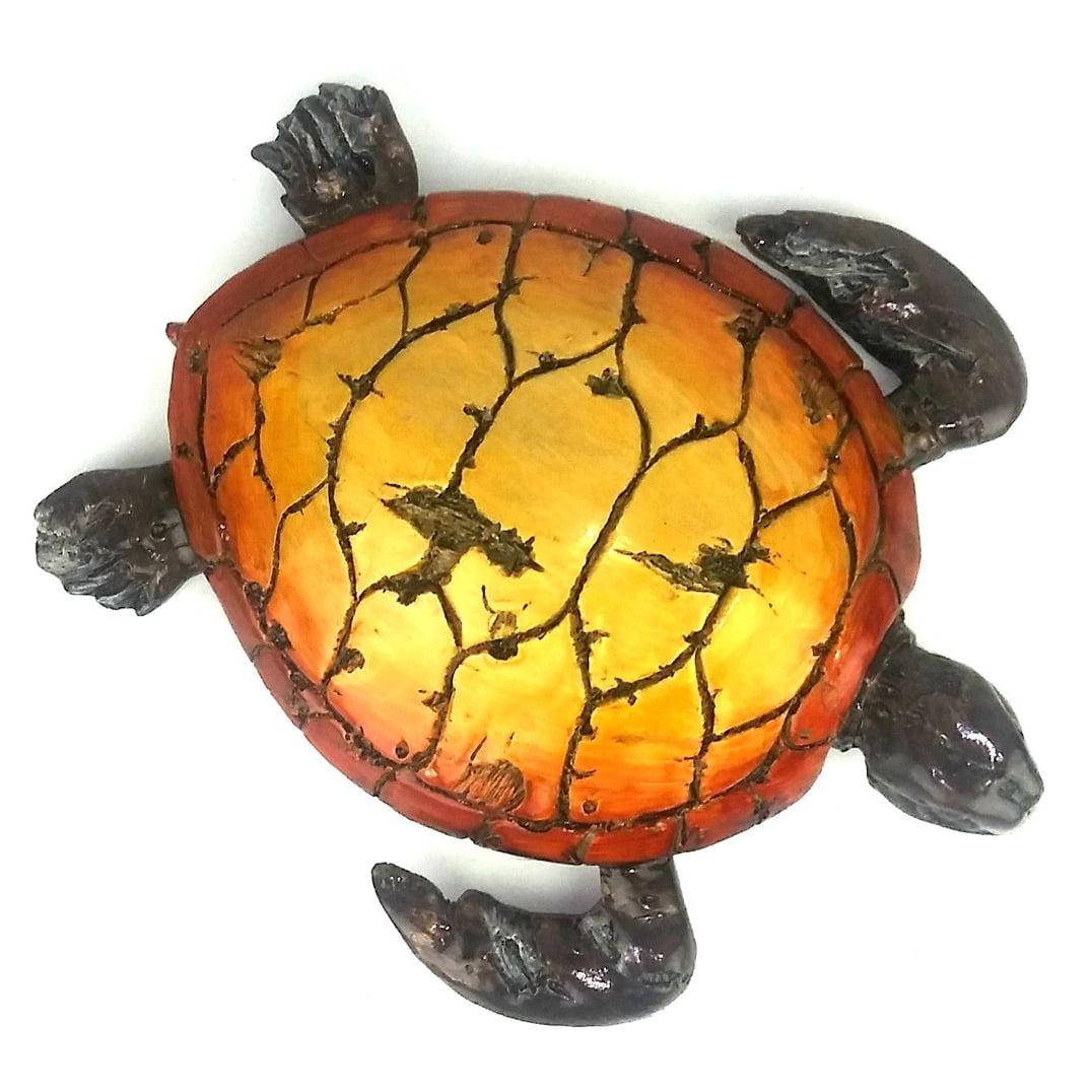 11 In. Driftwood Sea Turtle Figurine