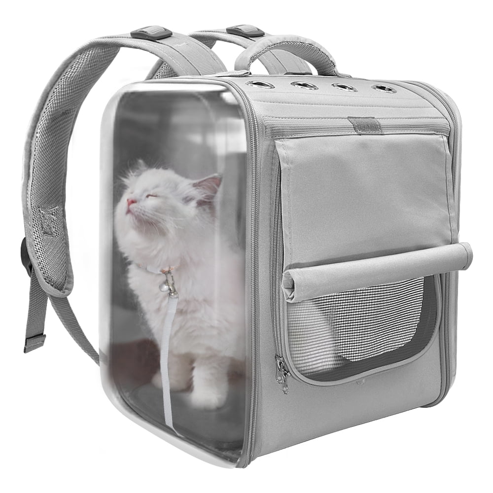 Beirui Pet Dog Cat Carrier Backpack Outdoor Travel Bag Breathable Mesh Carry Bags for Hiking Bike