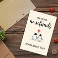 thumbnail image 2 of Tarjeta de felicitación LINHARA Funny Love I'm Yours, sin reembolsos, 2 of 9