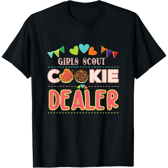 Girls Scout Cookie Dealer School Camping T-Shirt