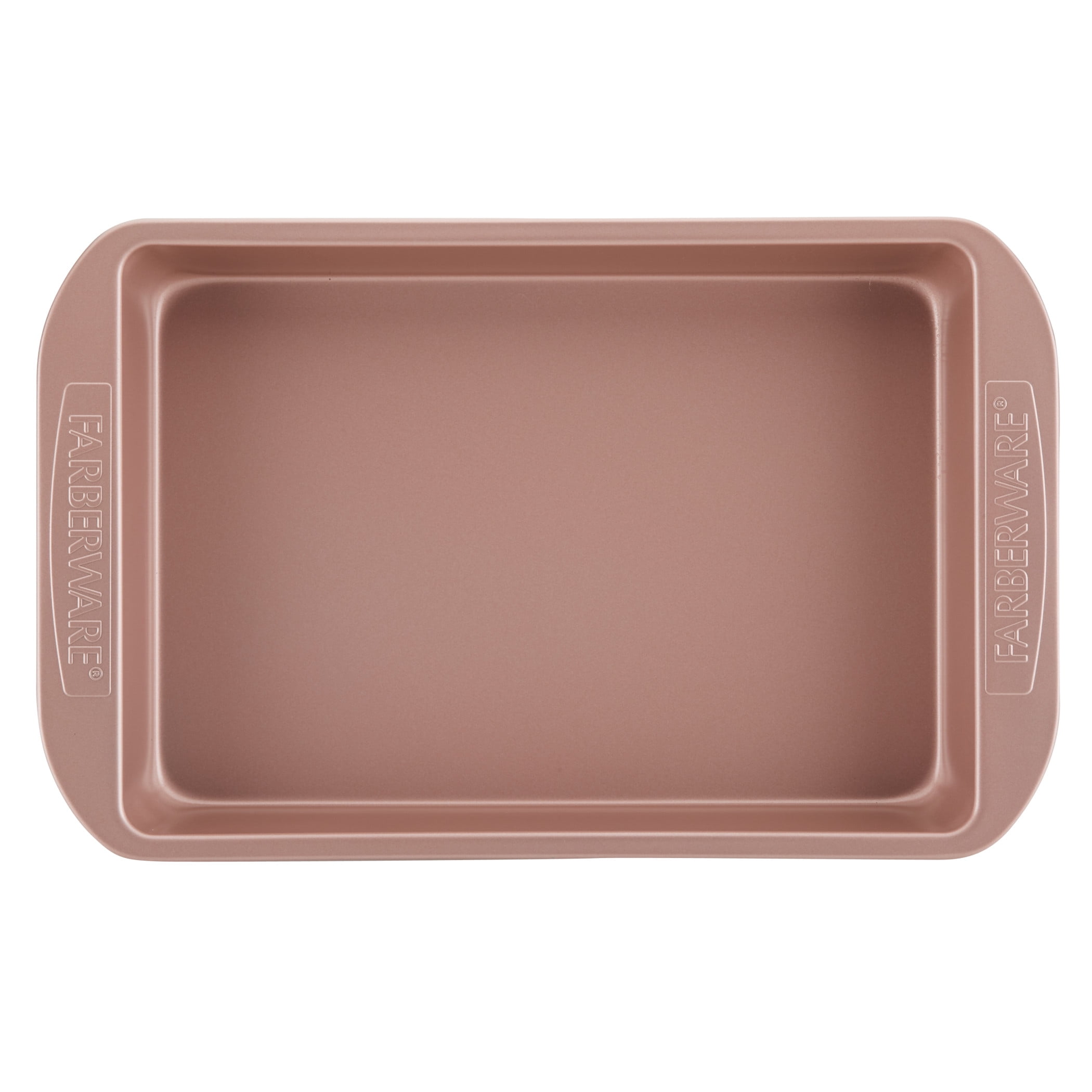 Farberware 4 Piece Nonstick Bakeware Set, Rose Gold