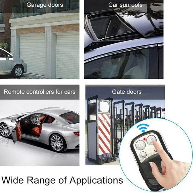 Mandos a distancia universales para portón automático Frecuencia 433.92 Abridor de puerta de garaje