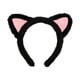 thumbnail image 2 of Diadema con orejas de gato para lavarse la cara, maquillarse, disfraz de cosplay, diademas suaves de gato, accesorios para el cabello para mujeres y adolescentes., 2 of 9
