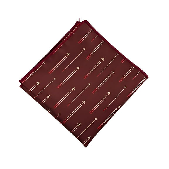 TELOLY Pocket Squares for Men,Does Not Deform Pocket Squares for Men,Wrinkle-Free Polyester Handkerchiefs,Style1