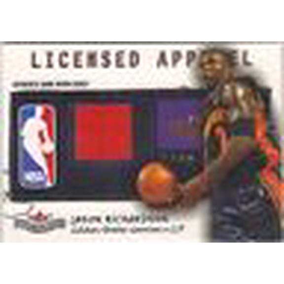 2003-04 Fleer Patchworks Licensed Apparel #JR Jason Richardson Jersey /300 NBA Basketball Trading Card