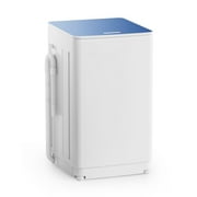 Auertech 18lbs Portable Washing Machine, Fully Automatic Portable Washer with LED Display,Washer & Dryer Combo, 7 Wash Cycles, 4 Water Levels