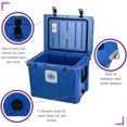 thumbnail image 4 of Vortex Elite Series 55-Quart Rotational-Molded Customizable Cooler System with 1 Set of Standard Wheels, Azurite, 4 of 10