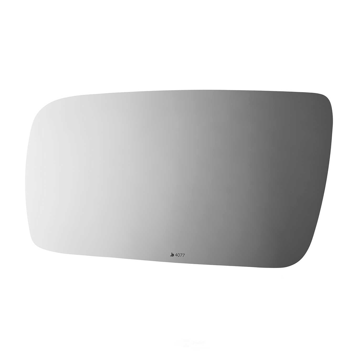 Burco Side View Mirror Replacement Glass - Clear Glass - 4077