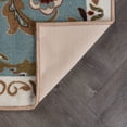thumbnail image 7 of Transitional 2x8 Area Rug (2'3'' x 7'6'') Floral Seafoam, Beige Indoor Runner Easy to Clean, 7 of 7
