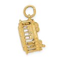 thumbnail image 3 of 14K Yellow Gold Trolley Charm, 3 of 5