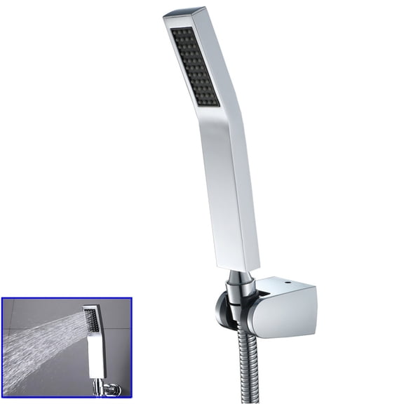 Bxaolu Handheld Shower Head High Pressure Hand Held Showerhead with 44 Water Outlets, Stainless Steel Shower Wand for Bathroom, 1Pack