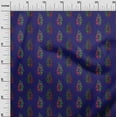 thumbnail image 2 of oneOone Coton Bio Voile Feuilles & Imprimé Floral BTY 42 Pouces de Large, 2 of 4