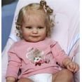 thumbnail image 1 of Baby Doll Zero Pam Realistic de 50 cm con pelo rubio para niños mayores de 3 años, 1 of 2