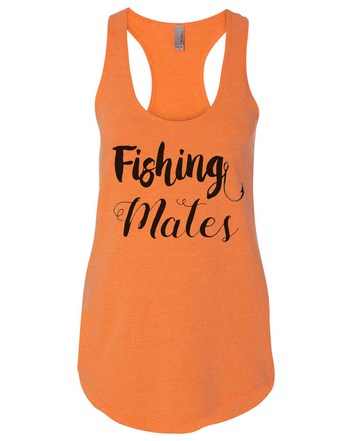 Funny Threadz Women's Flowy Tank Top “Fishing Mates" Cute Lake Tank