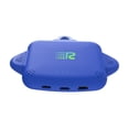 thumbnail image 4 of Rush Charge Universe 3 in 1 Portable Charger – 3300mah, 2.4A High-Speed Fast Charging Compatible with iPhone and Android Lightning, Type C, Micro-USB Charges 3 Devices at a Time Pre-Charged RC33 Blue, 4 of 5