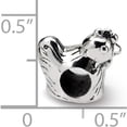thumbnail image 5 of Sterling Silver Reflections Chicken Bead (10 X 6.36) Made In Thailand qrs382, 5 of 5